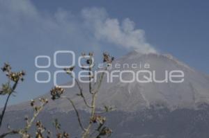 SAN PEDRO BENITO JUÁREZ . VOLCÁN POPOCATÉPETL