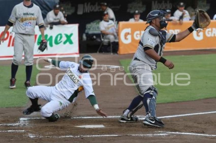 PERICOS VS RIELEROS . BEISBOL