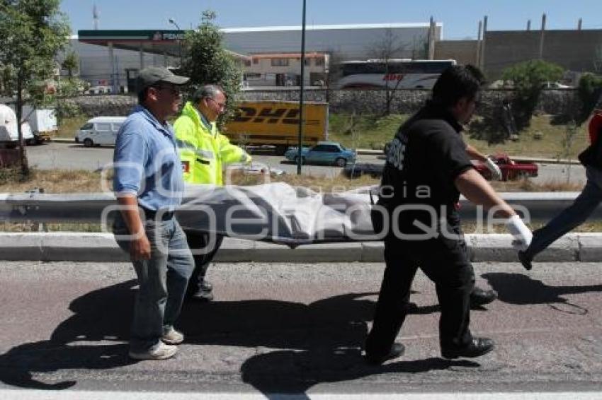 MUERE EN CHOQUE CONTRA TRAILER EN AUTOPISTA