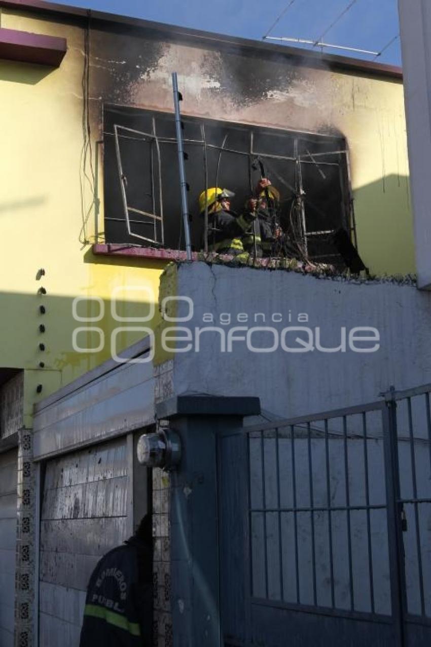 INCENDIO EN 29 ORIENTE