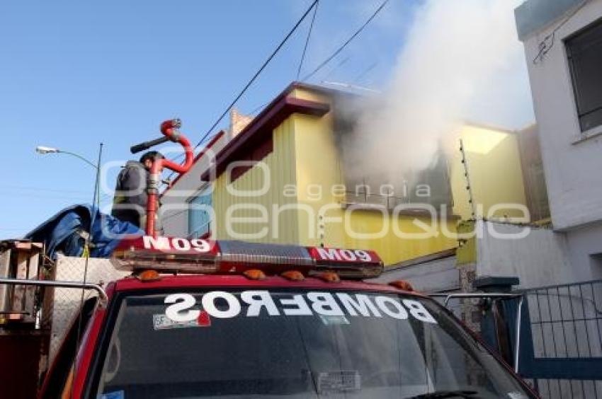 INCENDIO EN 29 ORIENTE