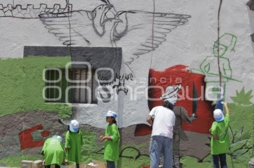 MURALES . GRAFITTI