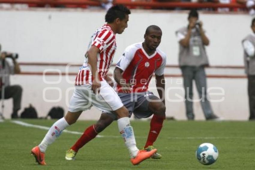FUTBOL . NECAXA VS LOBOS