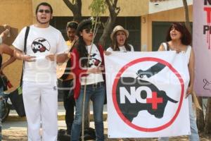 MANIFESTACIÓN CONTRA LAS CORRIDAS DE TOROS