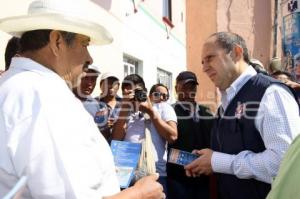 MANZANILLA VISITA SAN NICOLÁS DE LOS RANCHOS