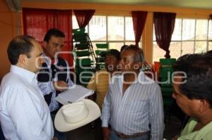 MANZANILLA VISITA SAN NICOLÁS DE LOS RANCHOS