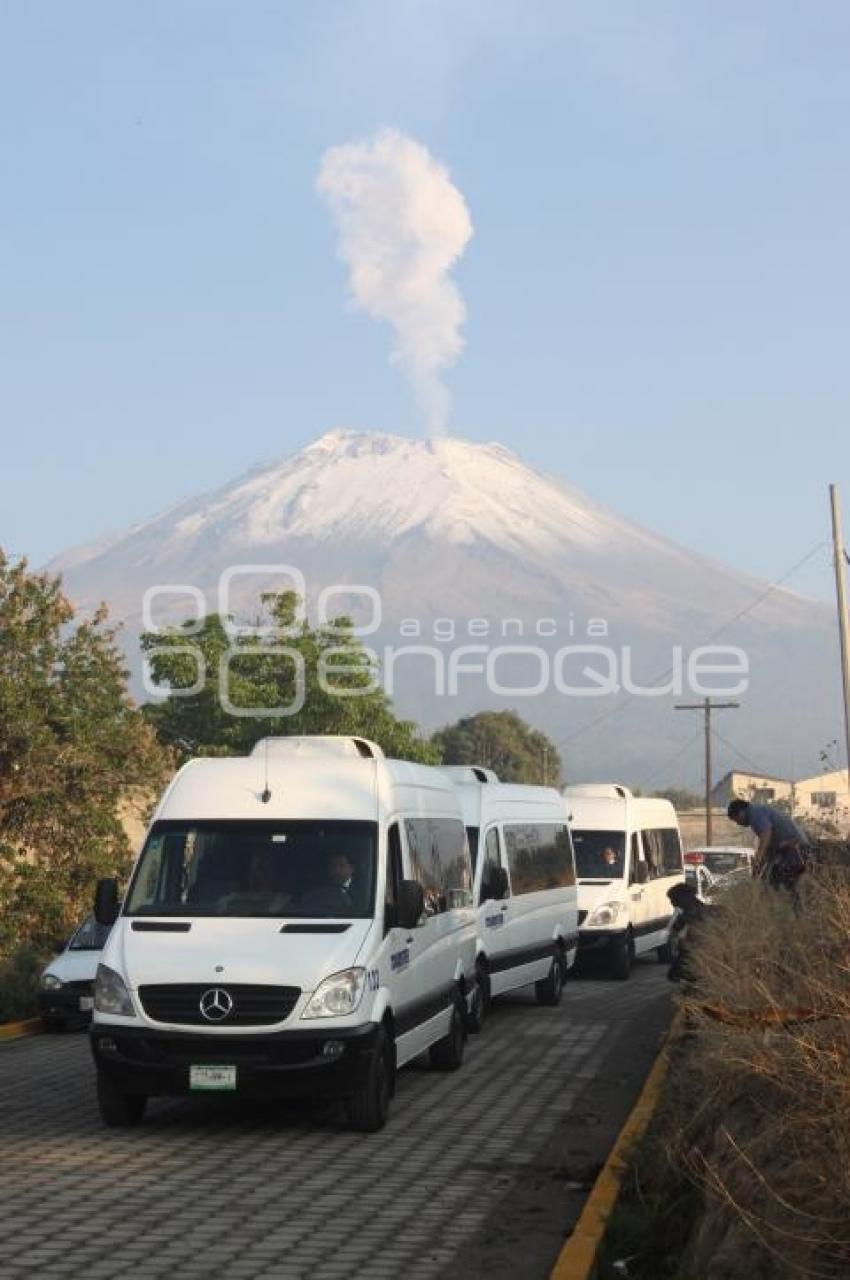 SIMULACRO VIRTUAL.VOLCÁN POPOCATÉPETL