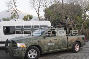 SIMULACRO EVACUACIÓN . VOLCÁN