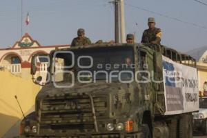 SIMULACRO EVACUACIÓN . VOLCÁN