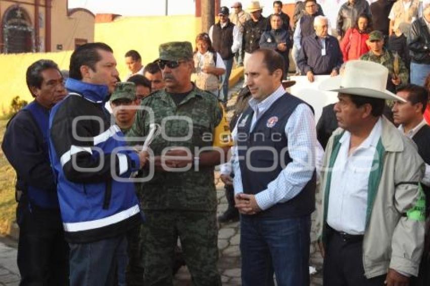 SIMULACRO EVACUACIÓN VOLCÁN POPOCATÉPETL