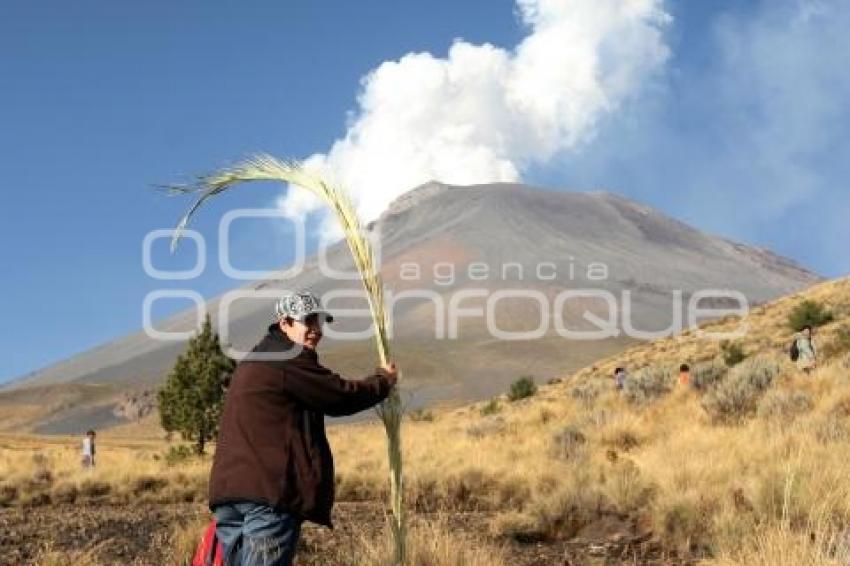 OFRENDA DON GOYO. VOLCÁN POPOCATÉPETL