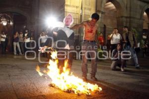 MANIFESTACIÓN ESTUDIANTES