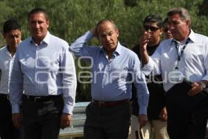 VISITA PRESIDENCIAL . FESTEJOS 5 DE MAYO . PUENTE UDLA