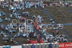 LLUVIA EN EL ESTADIO CUAUHTÉMOC