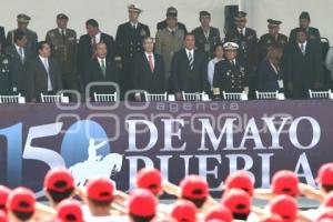 FESTEJOS 5 DE MAYO . CEREMONIA OFICIAL