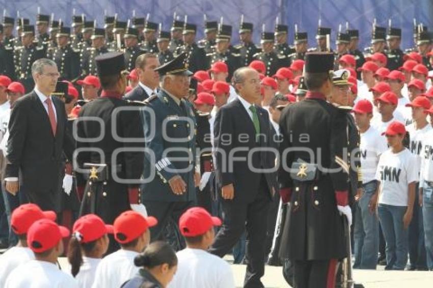 FESTEJOS 5 DE MAYO . CEREMONIA OFICIAL