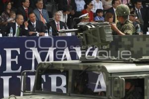 FESTEJOS 5 DE MAYO . DESFILE CÍVICO MILITAR