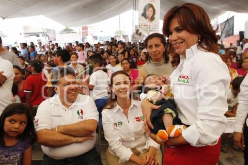 MITIN CANDIDATAS AL SENADO DEL PRI EN LOMA BELLA