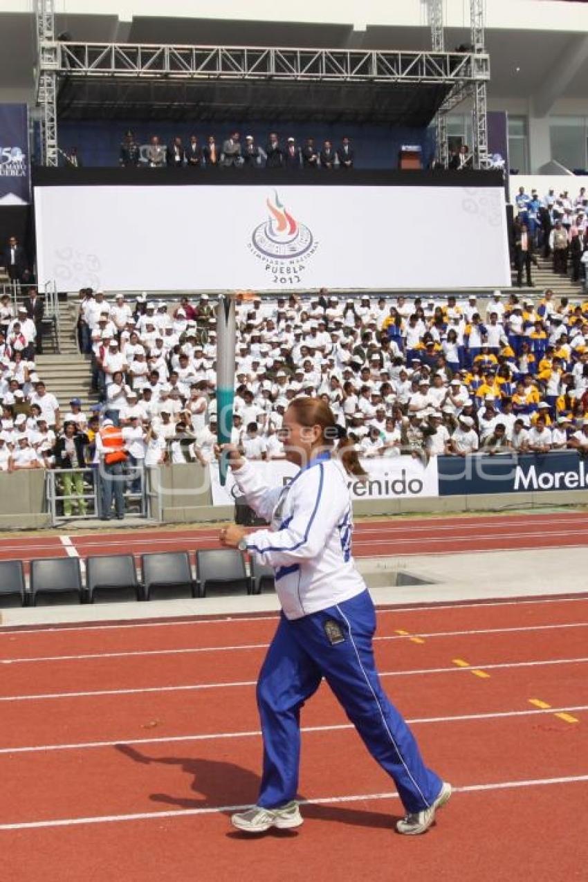 INAUGURACIÓN OLIMPIADA NACIONAL PUEBLA 2012