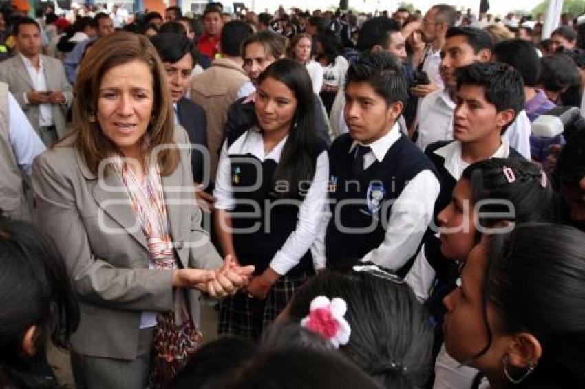 MARGARITA ZAVALA VISITA SAN MATEO OZOLCO