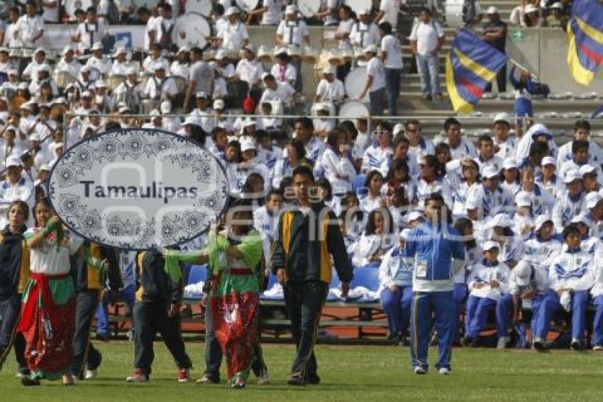 INAUGURACIÓN OLIMPIADA NACIONAL PUEBLA 2012