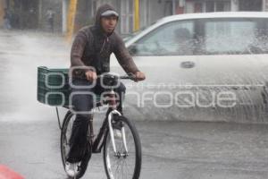 LLUVIA EN LA CIUDAD DE PUEBLA