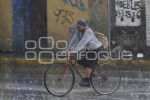 LLUVIA EN LA CIUDAD DE PUEBLA