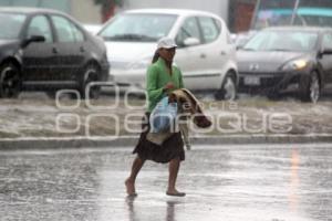 LLUVIA EN LA CIUDAD DE PUEBLA