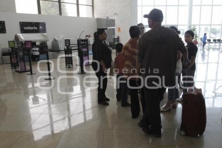 AEROPUERTO . VUELOS SUSPENDIDOS