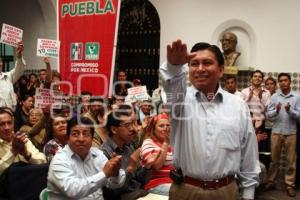 PROTESTA JOSÉ LUIS FIGUEROA. PRI