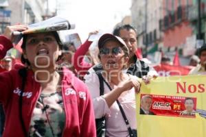 MANIFESTACIÓN DE MAESTROS