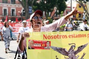 MANIFESTACIÓN DE MAESTROS