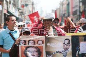 MANIFESTACIÓN DE MAESTROS