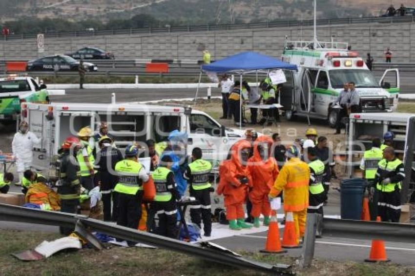 SIMULACRO ACCIDENTE CAPUFE