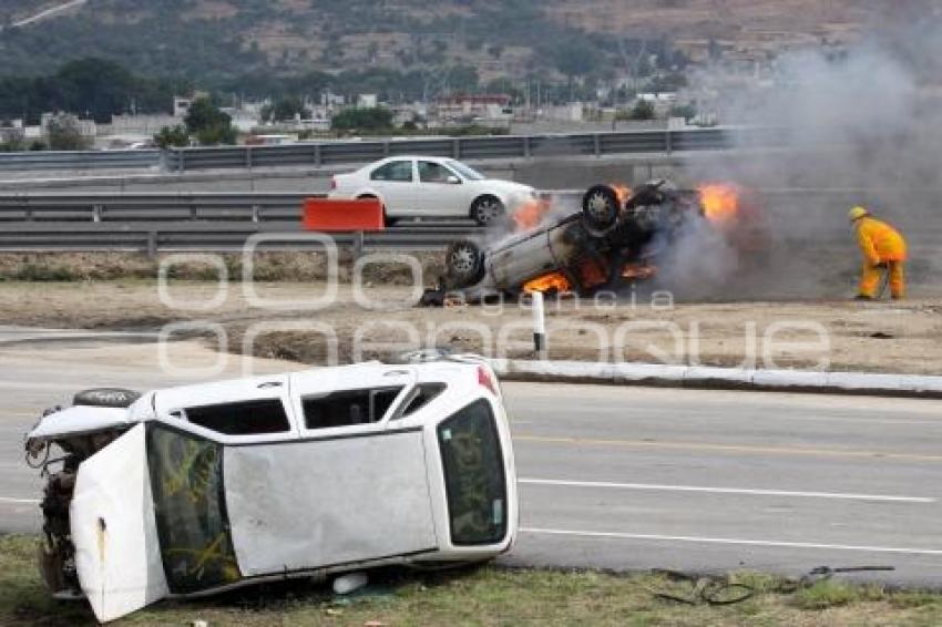 SIMULACRO ACCIDENTE CAPUFE