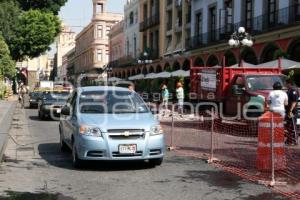 TRABAJOS DE BACHEO EN PALAFOX Y MENDOZA