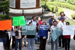 MANIFESTACIÓN TRABAJADORES SAN JERÓNIMO CALERAS