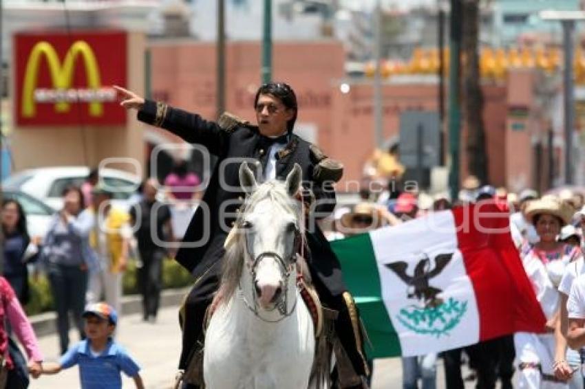 JESUSA RODRÍGUEZ PERSONIFICA Y FESTEJA A IGNACIO ZARAGOZA