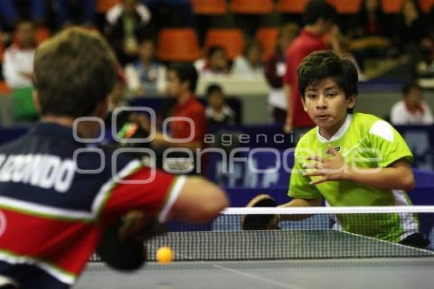 TENIS DE MESA. OLIMPIADA JUVENIL NACIONAL