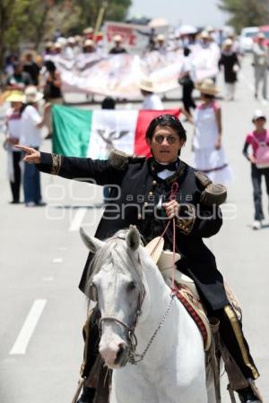 JESUSA RODRÍGUEZ PERSONIFICA Y FESTEJA A IGNACIO ZARAGOZA