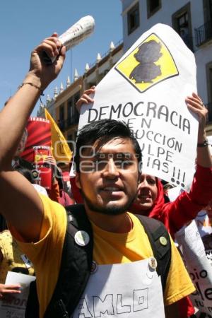 MANIFESTACIÓN EN APOYO AMLO