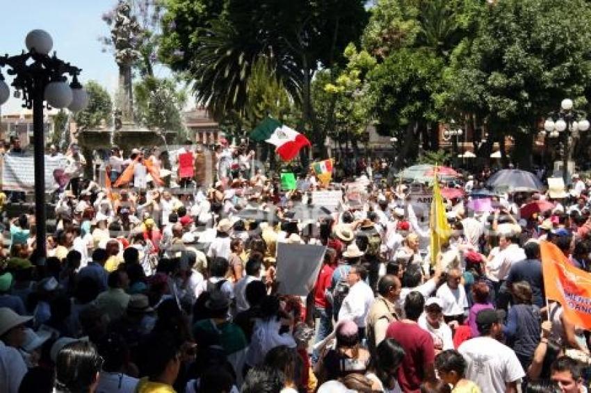 MANIFESTACIÓN EN APOYO AMLO