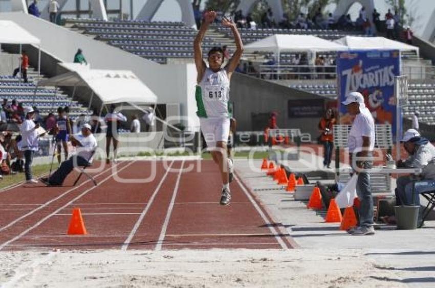 OLIMPIADA NACIONAL PUEBLA 2012 . SALTO DE LONGITUD