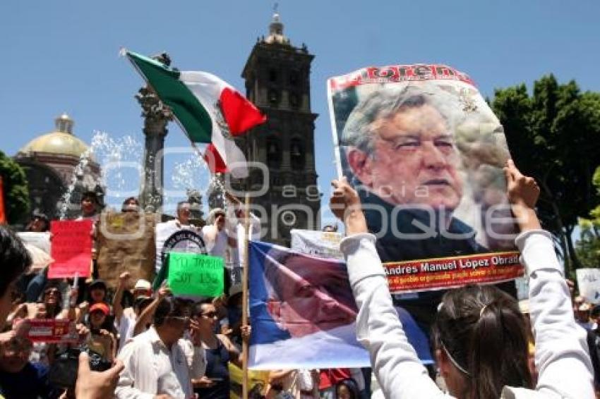 MANIFESTACIÓN EN APOYO AMLO