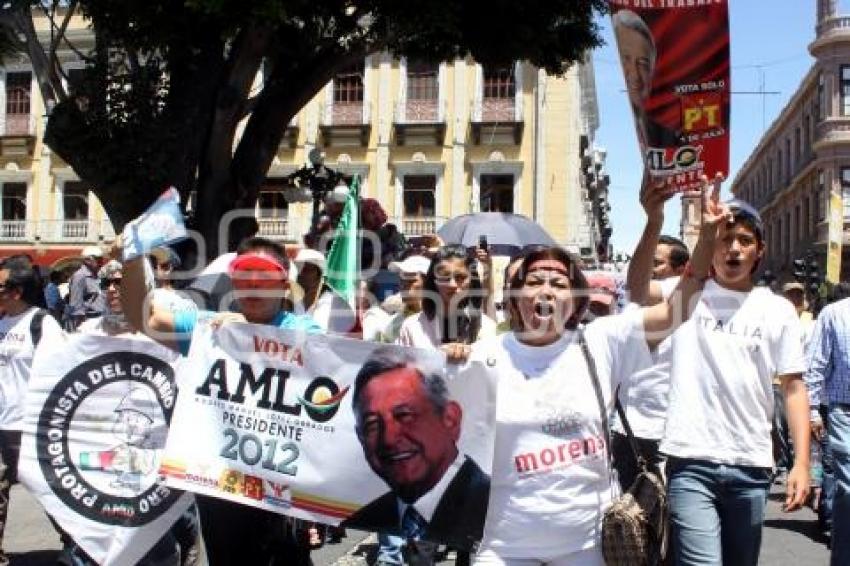 MANIFESTACIÓN EN APOYO AMLO