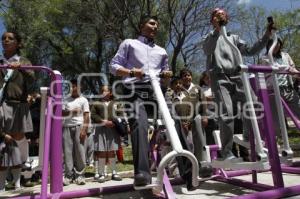 INAUGURACIÓN GIMNASIO AL AIRE LIBRE