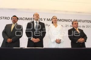 MATRIMONIOS Y REGISTROS DE MENORES GRATIS