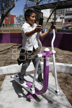 INAUGURACIÓN GIMNASIO AL AIRE LIBRE