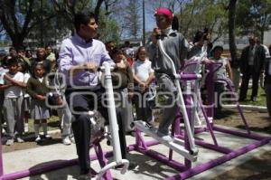 INAUGURACIÓN GIMNASIO AL AIRE LIBRE