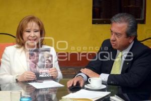 CLAUDIA HDZ Y LEOPOLDO DE LARA